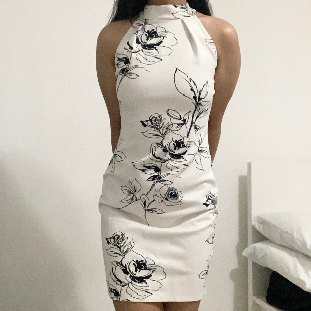 Le Chateau Floral Dress